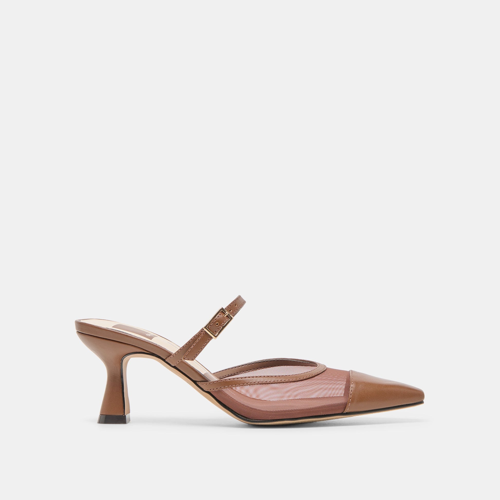 Loyd Espresso Mesh Heels Dolce Vita