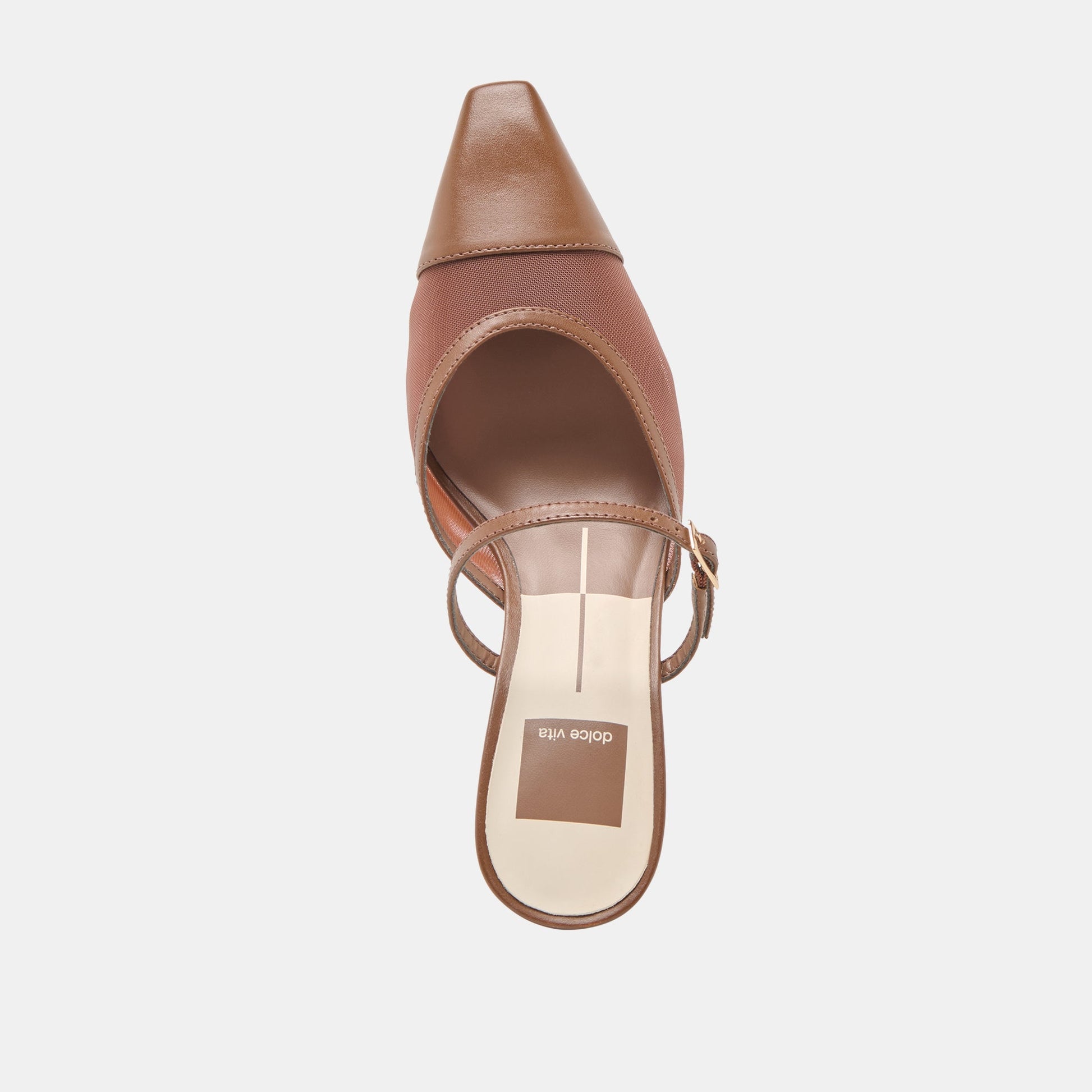 Loyd Espresso Mesh Heels Dolce Vita