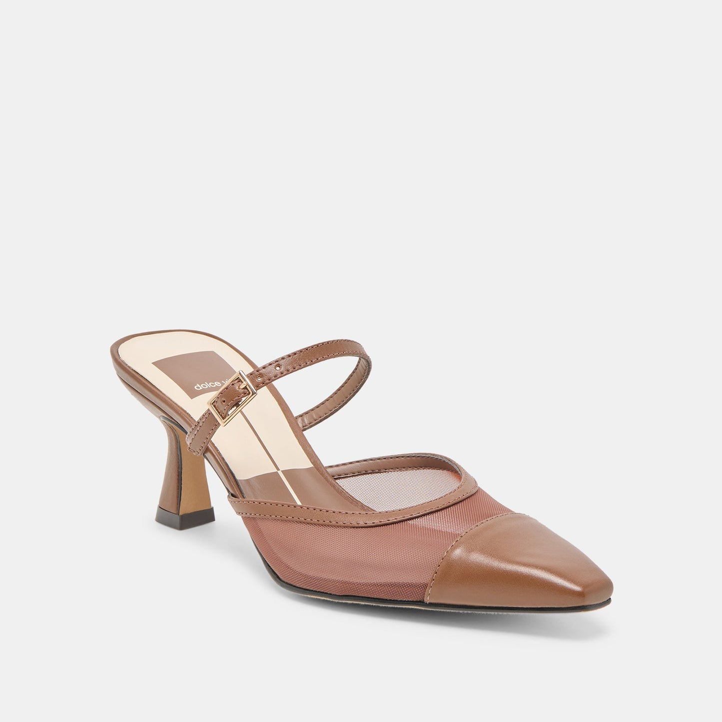 Loyd Espresso Mesh Heels Dolce Vita