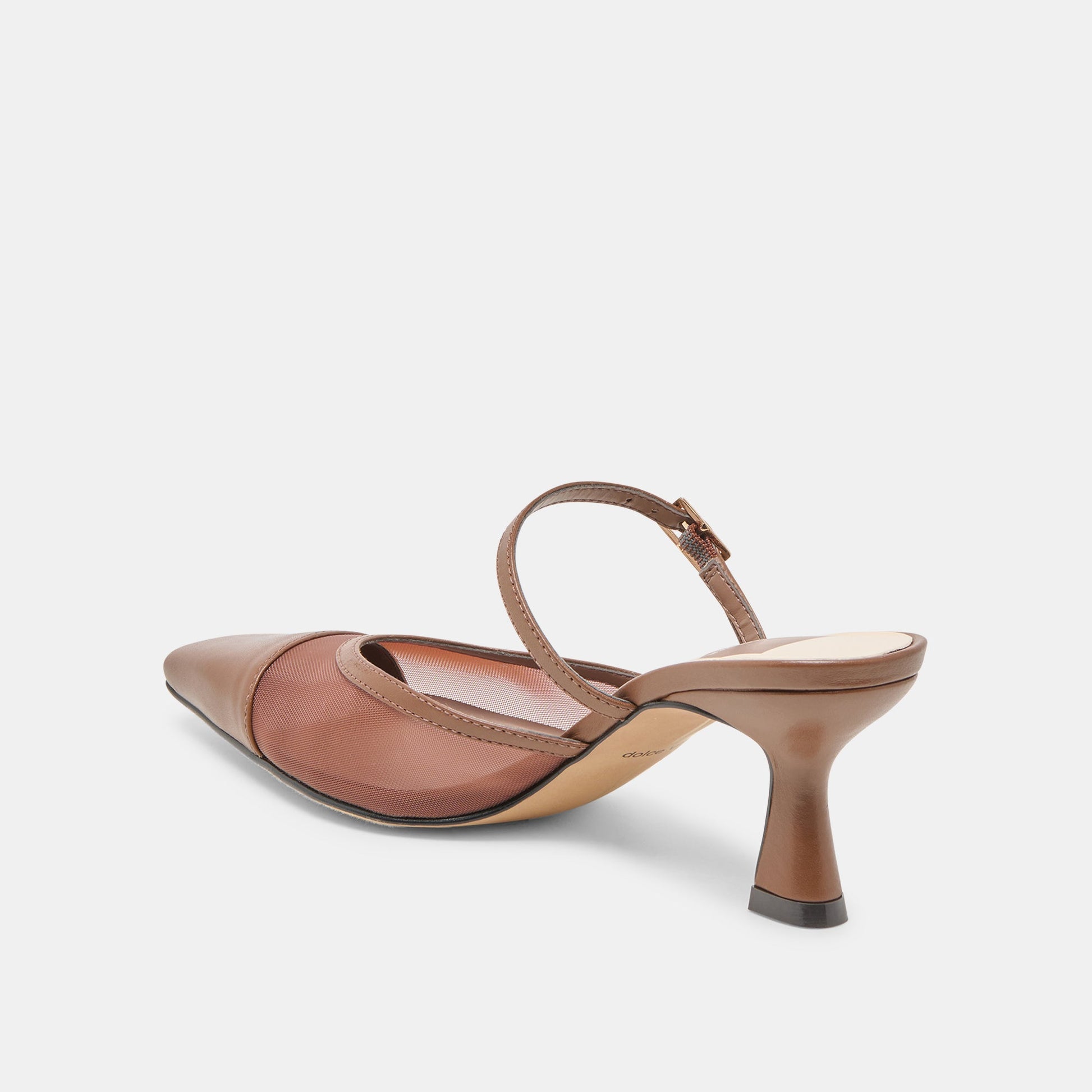 Loyd Espresso Mesh Heels Dolce Vita