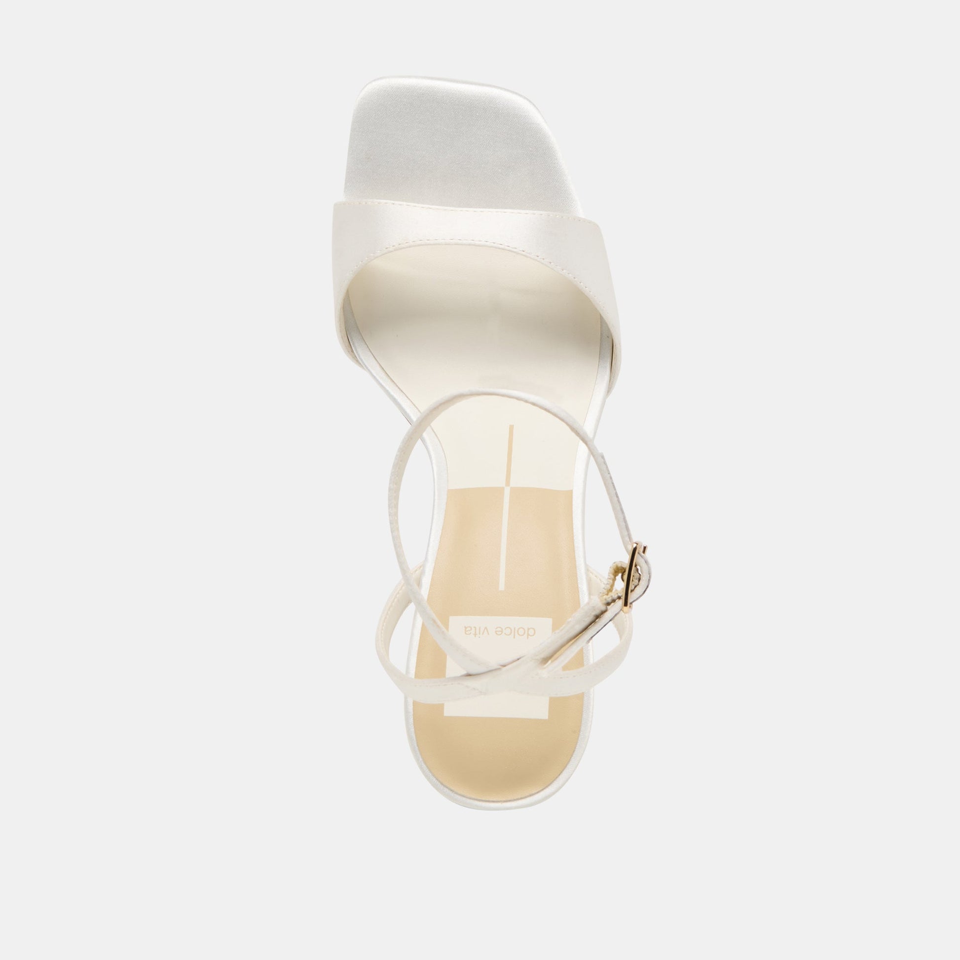 Tilda True White Satin Heels Dolce Vita
