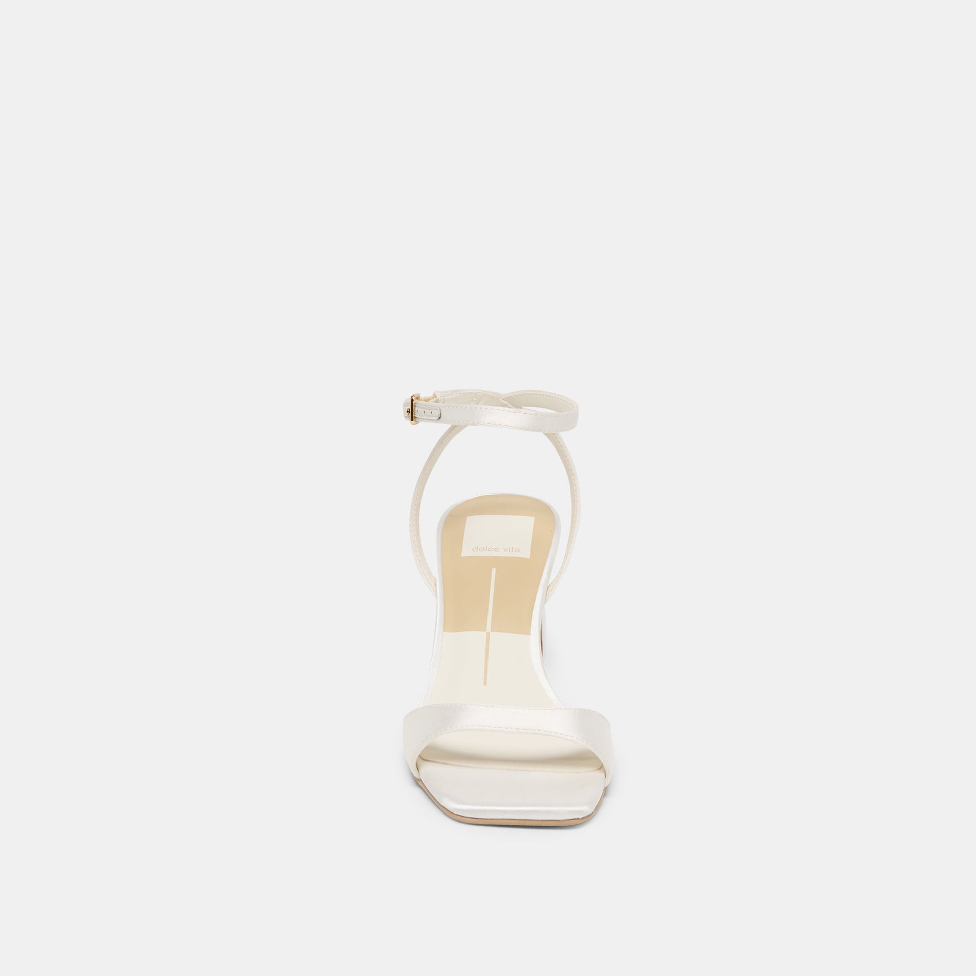 Tilda True White Satin Heels Dolce Vita