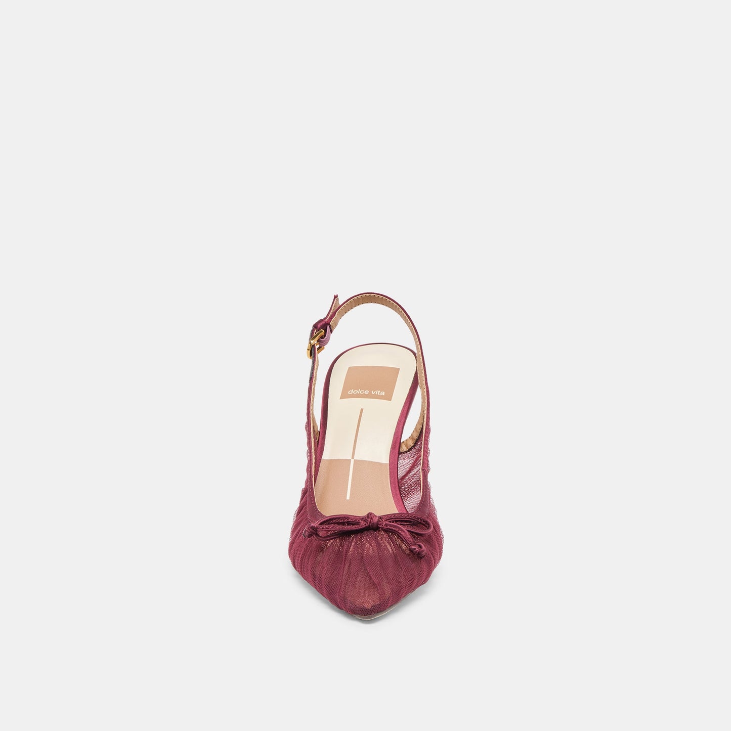 Yela Cranberry Tulle Heels Dolce Vita