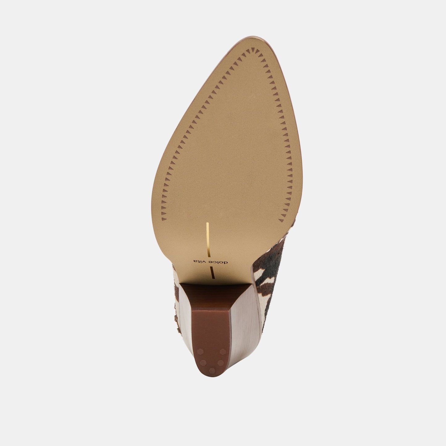 Jolyn Cocoa Taurus Calf Hair Heels Dolce Vita