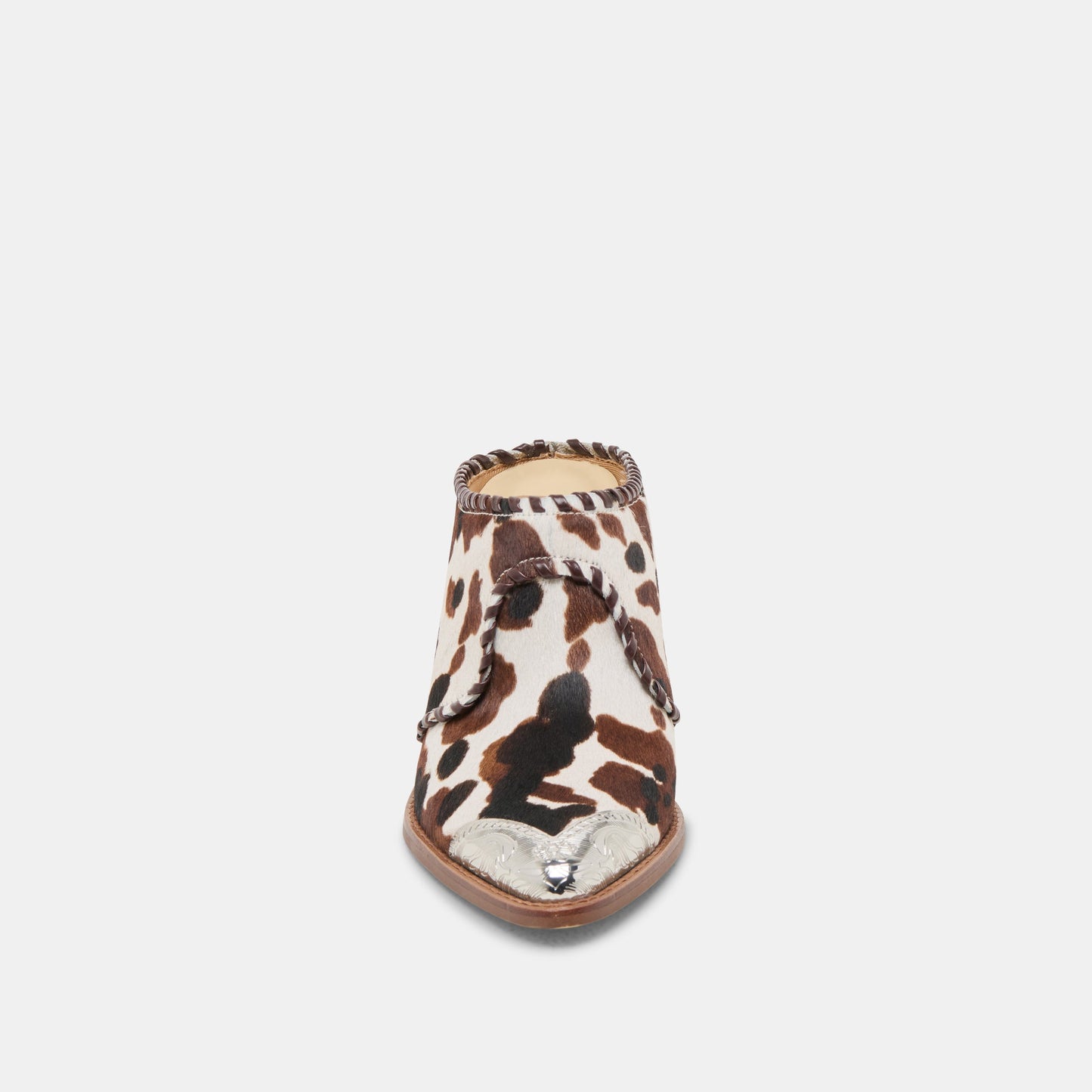 Jolyn Cocoa Taurus Calf Hair Heels Dolce Vita