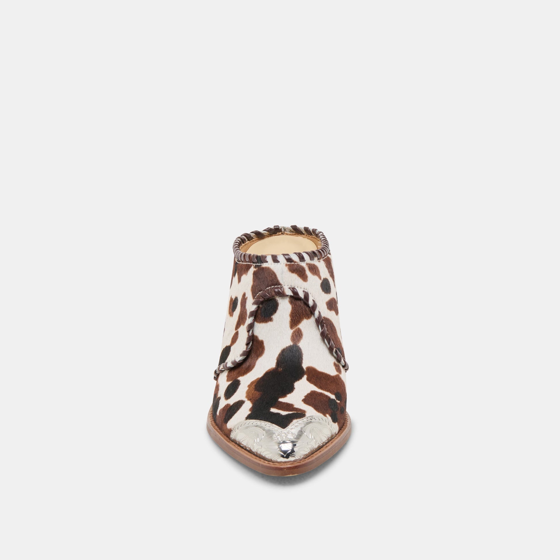 Jolyn Cocoa Taurus Calf Hair Heels Dolce Vita