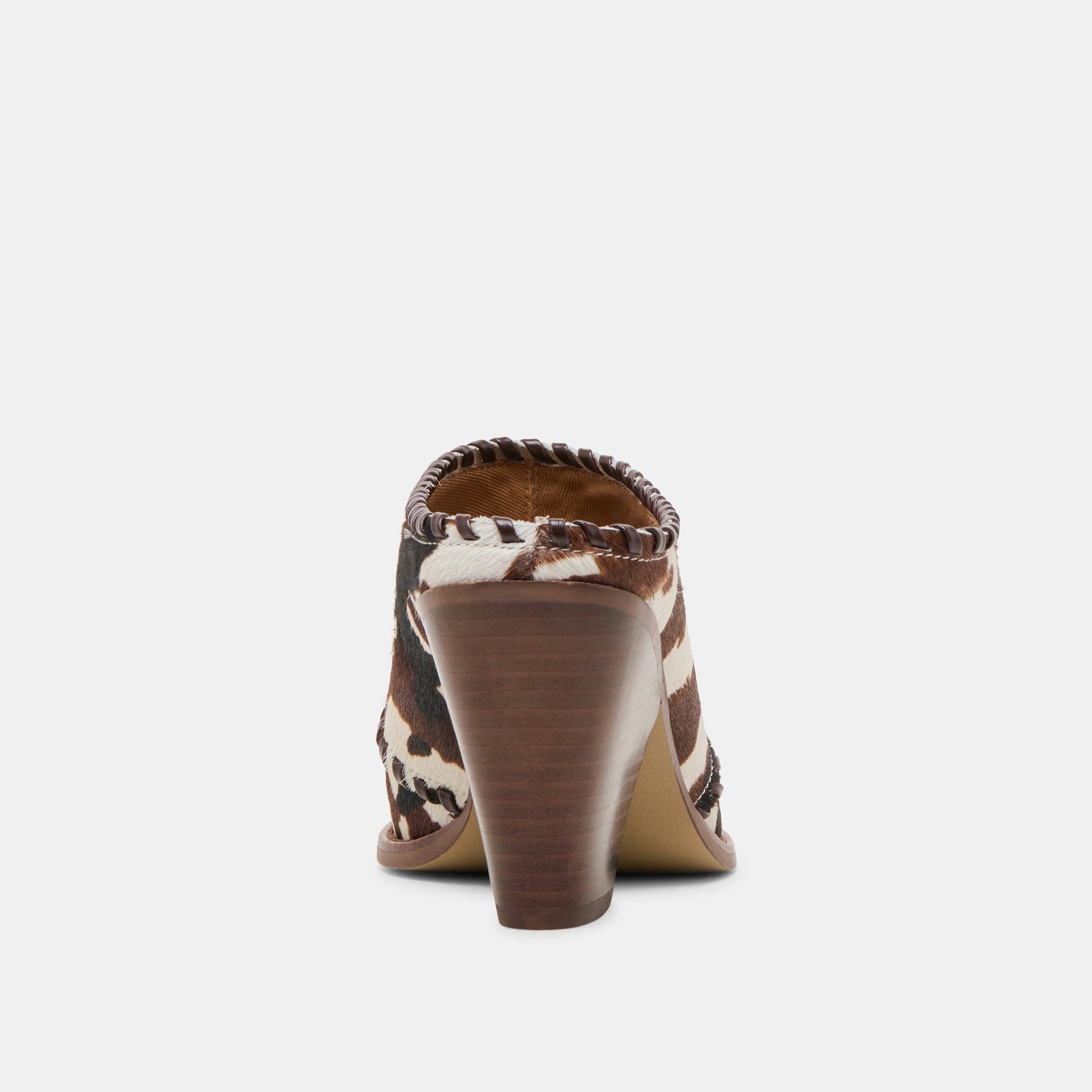 Jolyn Cocoa Taurus Calf Hair Heels Dolce Vita