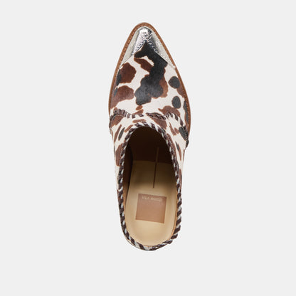 Jolyn Cocoa Taurus Calf Hair Heels Dolce Vita