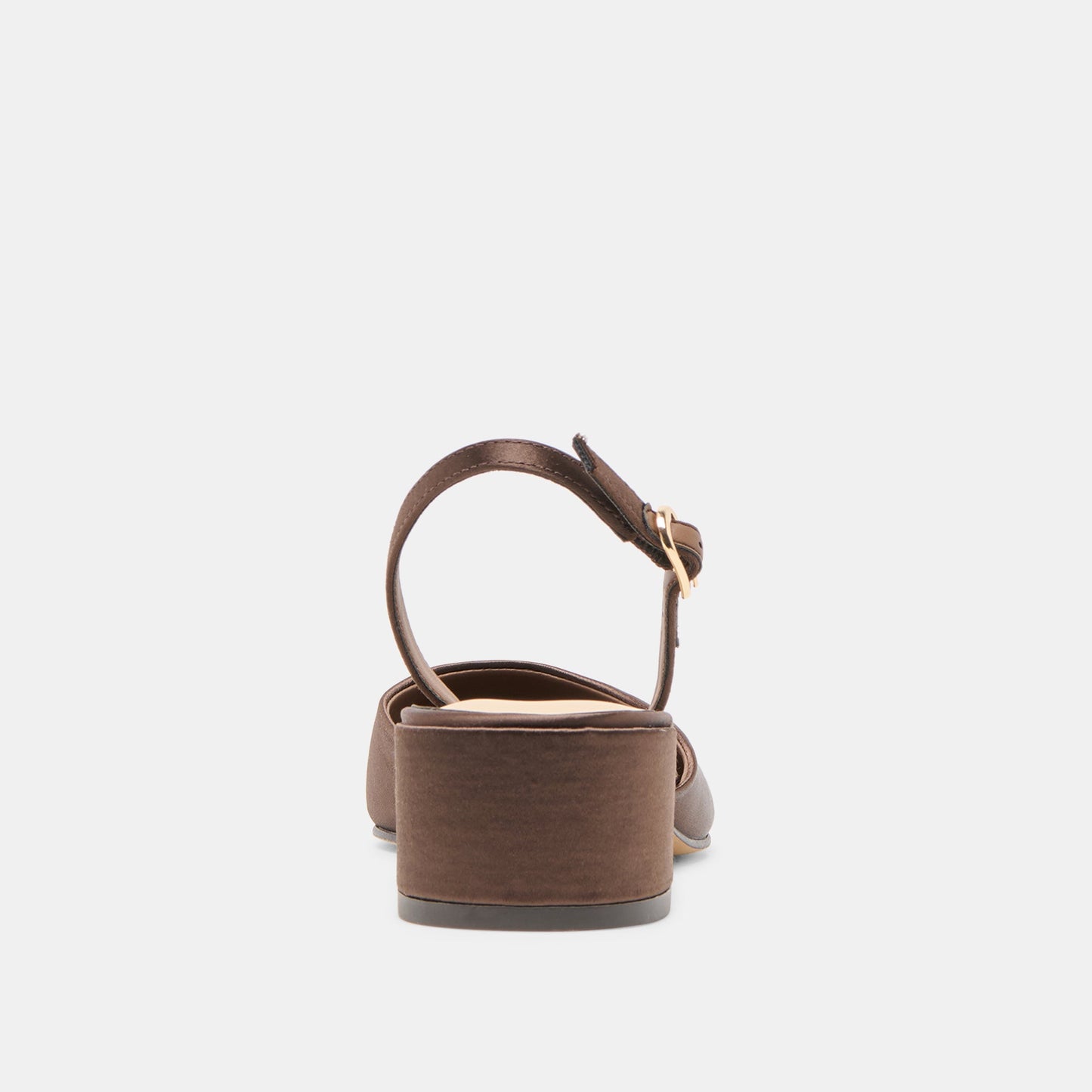 Carel Dk Brown Satin Heels Dolce Vita
