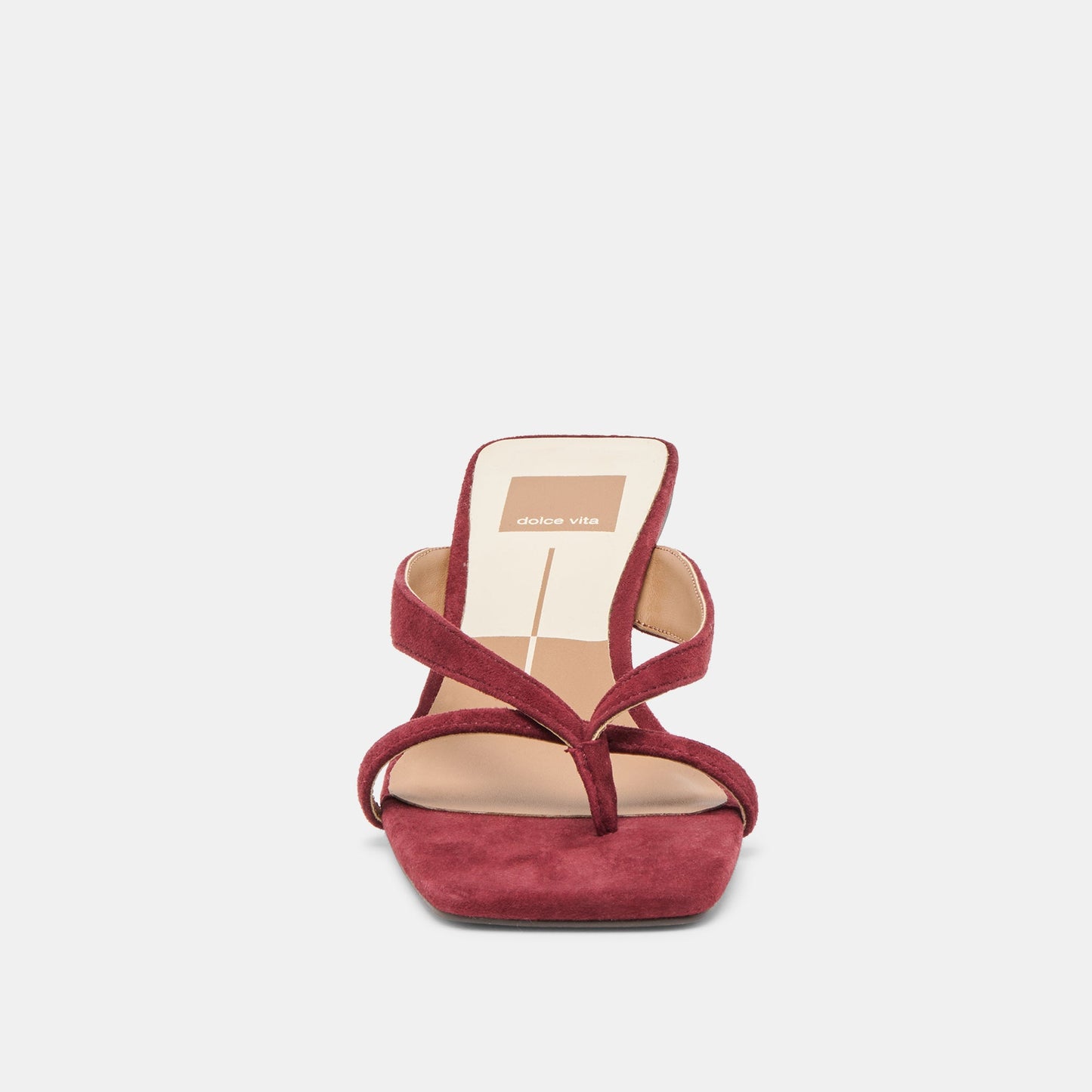 Brevel Oxblood Suede Heels Dolce Vita