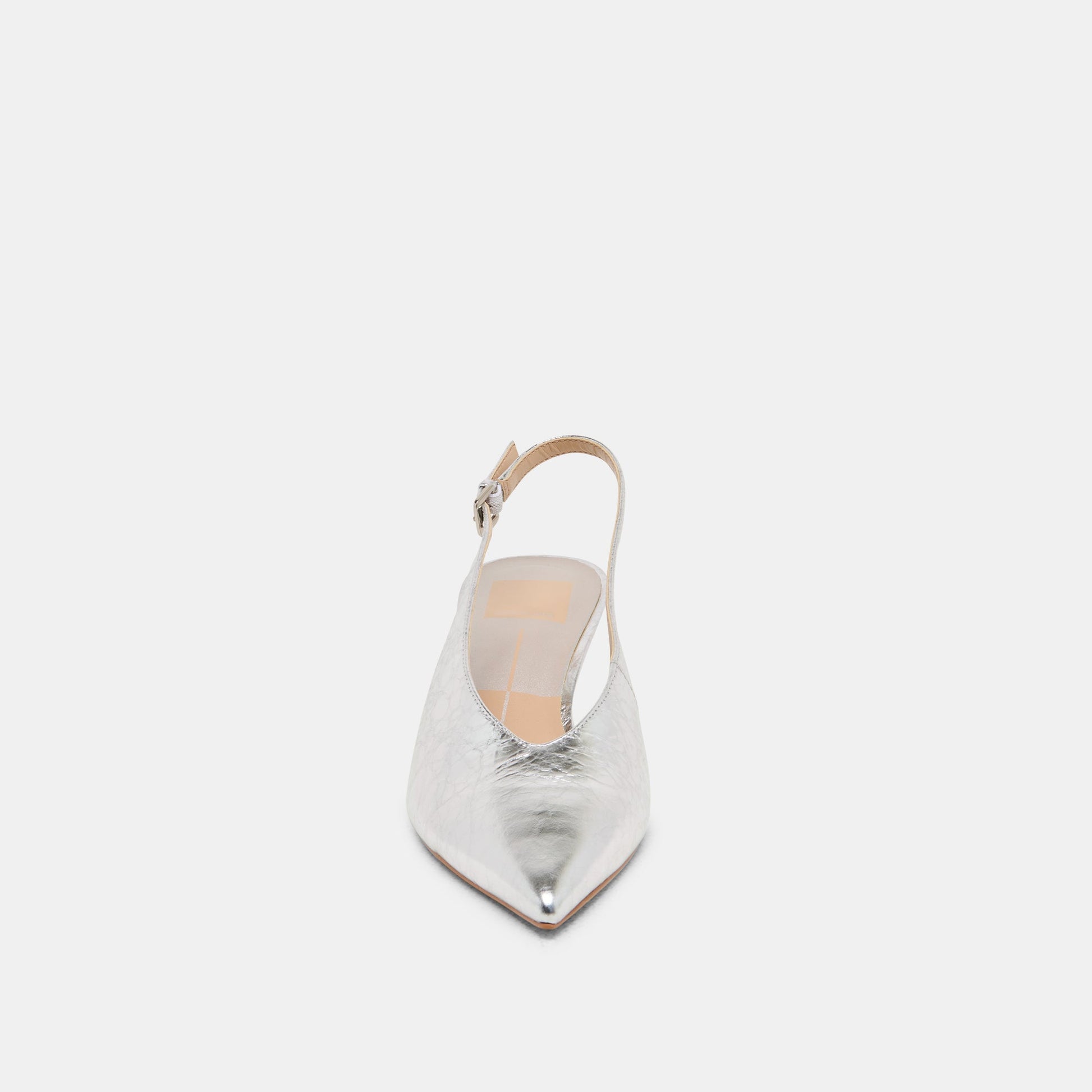 ALENNA HEELS SILVER DISTRESSED LEATHER Dolce Vita