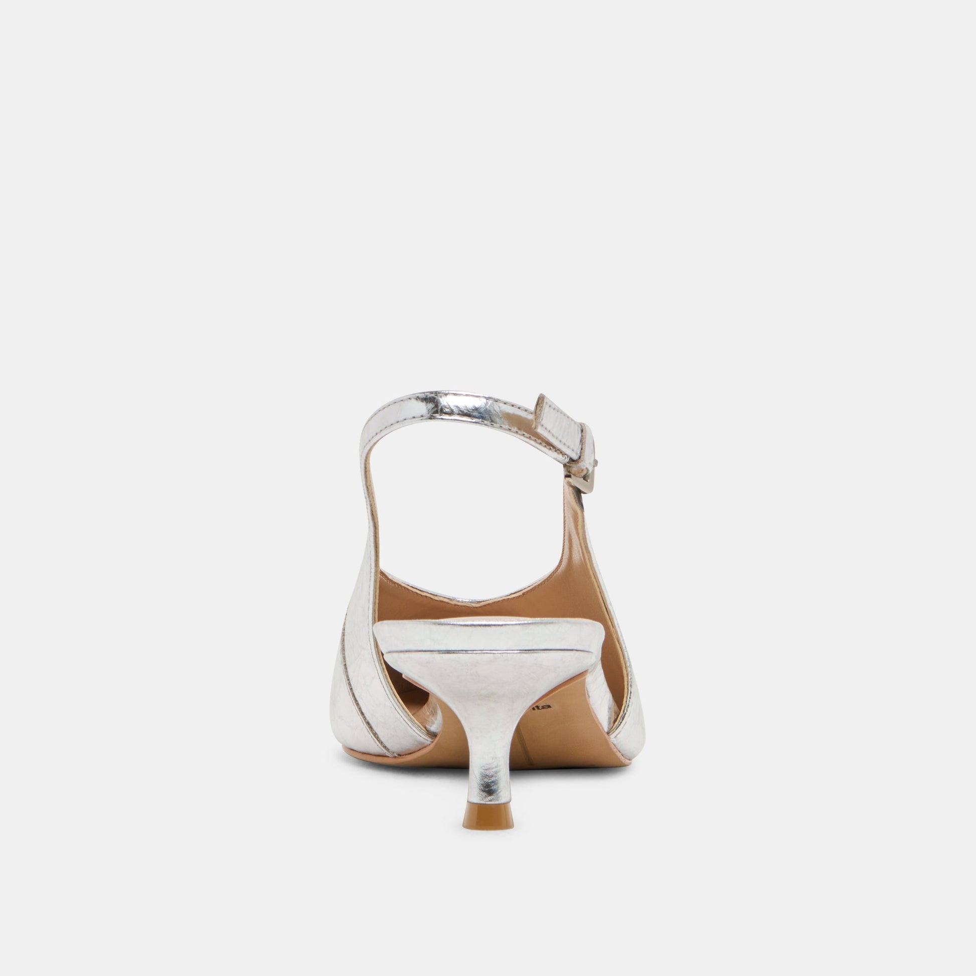 ALENNA HEELS SILVER DISTRESSED LEATHER Dolce Vita