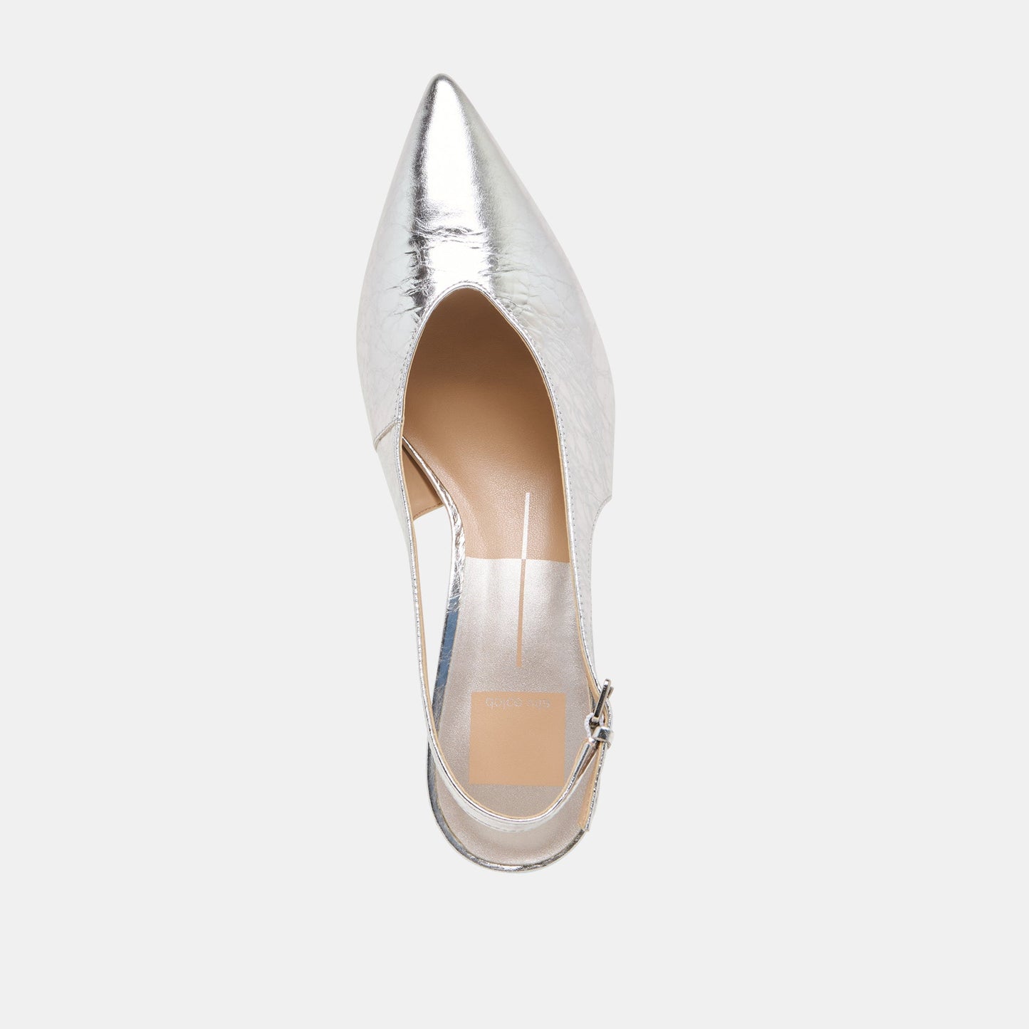 ALENNA HEELS SILVER DISTRESSED LEATHER Dolce Vita