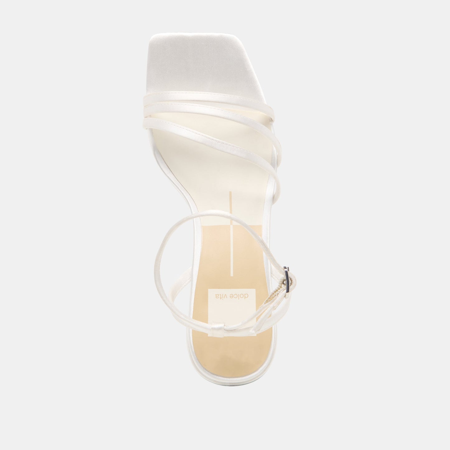 Ysabel True White Satin Heels Dolce Vita