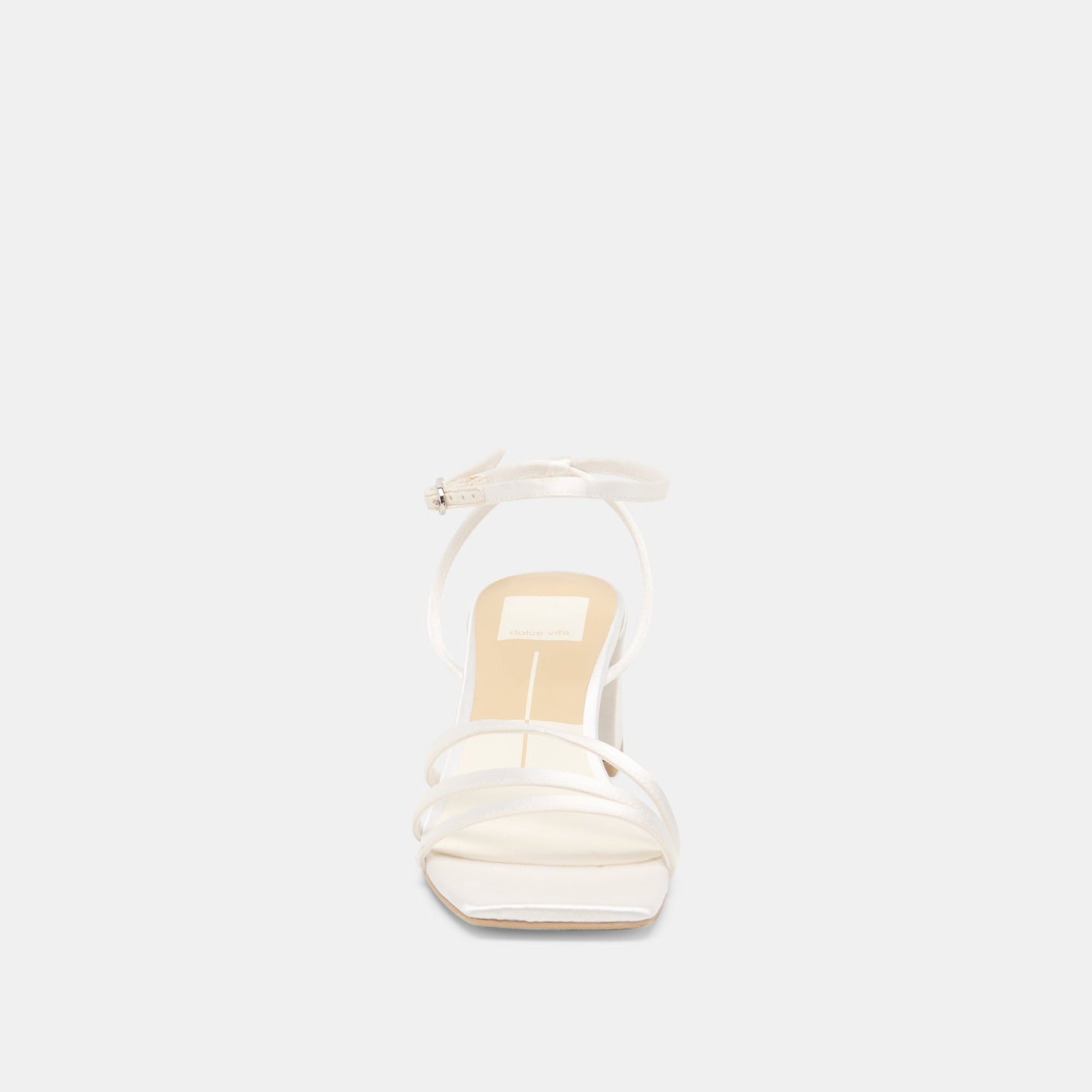 Ysabel True White Satin Heels Dolce Vita