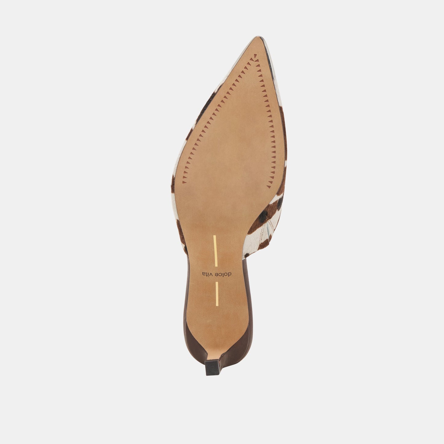 Lexy Cocoa Taurus Calf Hair Heels Dolce Vita