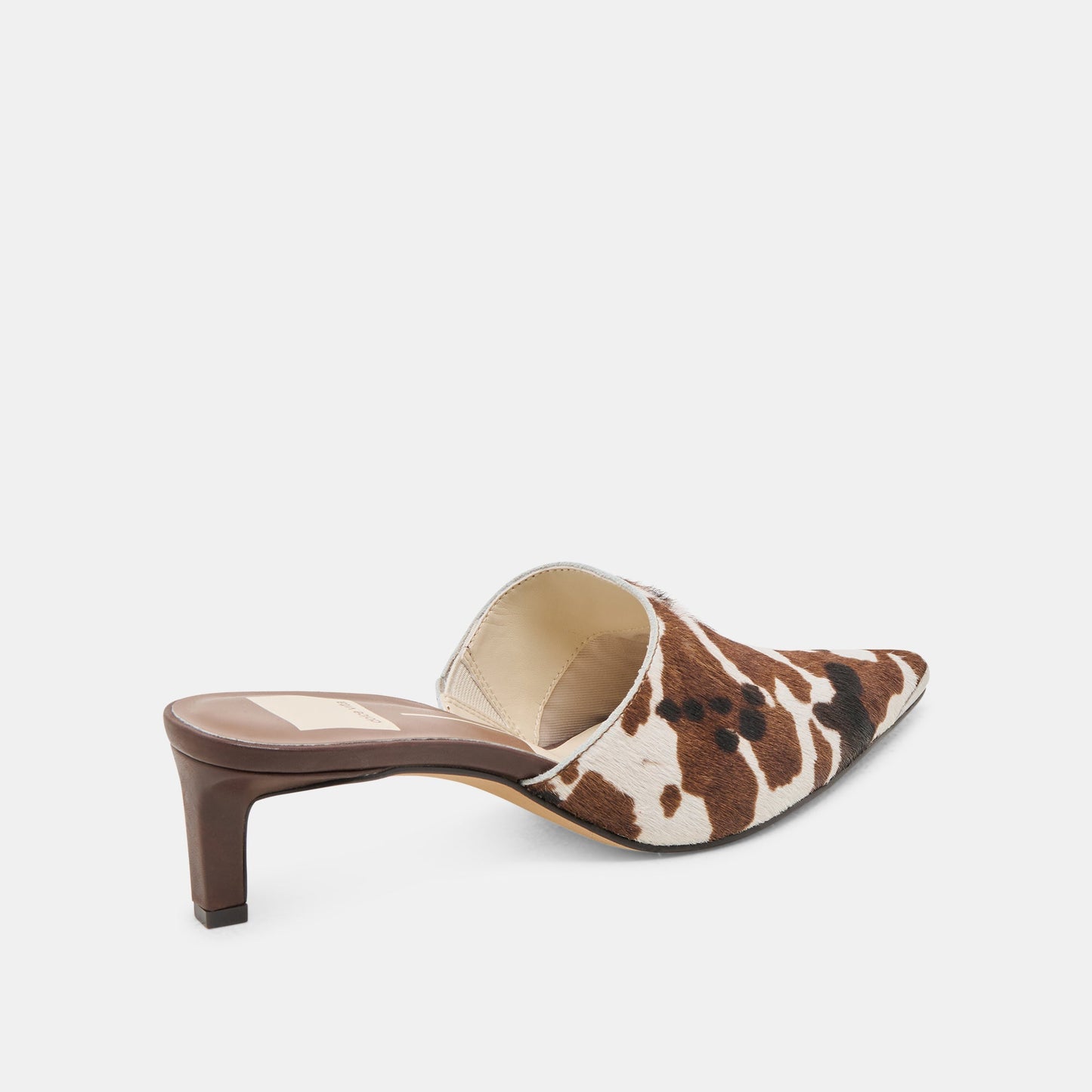 Lexy Cocoa Taurus Calf Hair Heels Dolce Vita