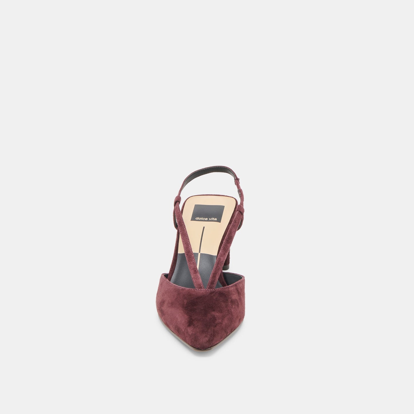 Ginay Mulberry Suede Heels Dolce Vita