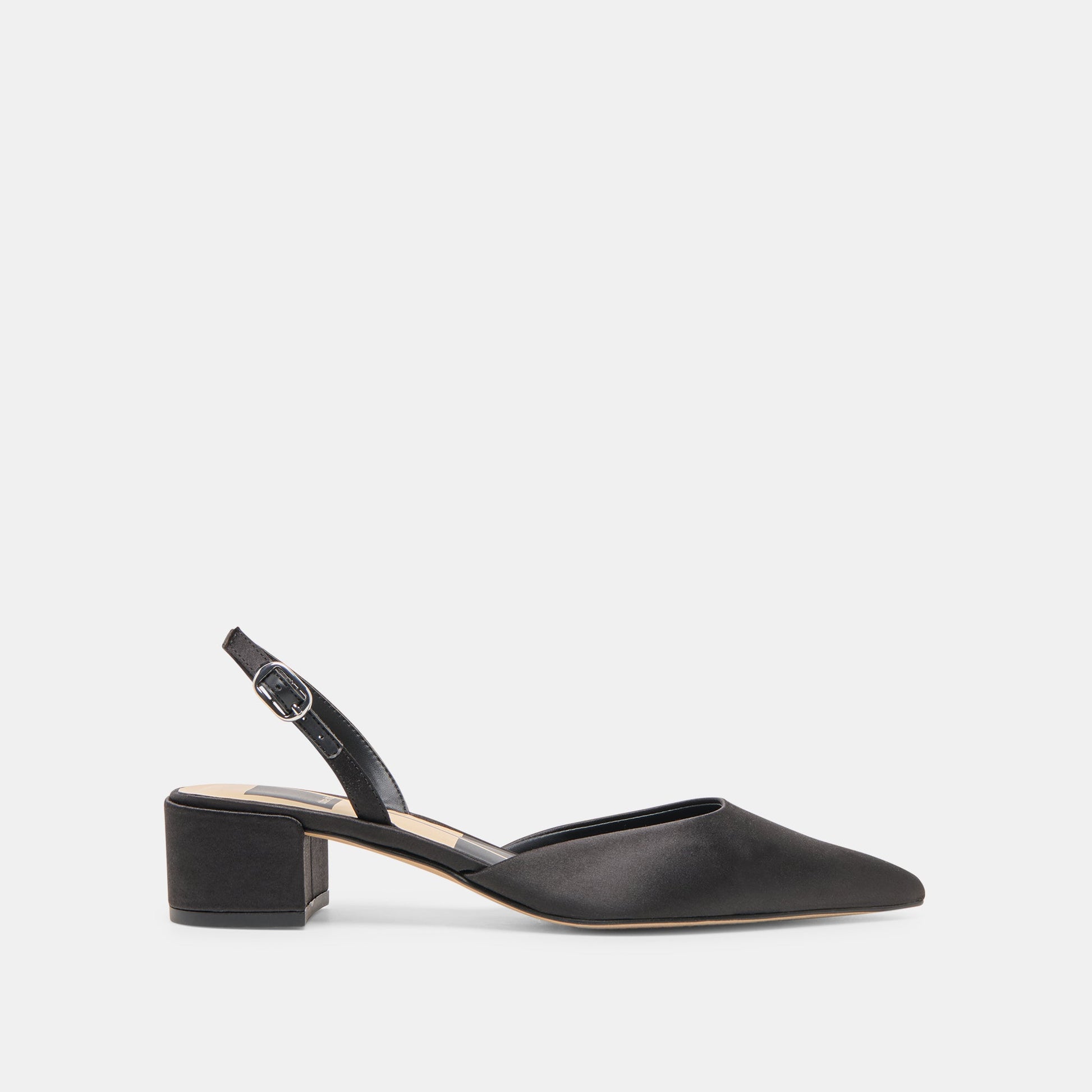 Carel Onyx Satin Heels Dolce Vita