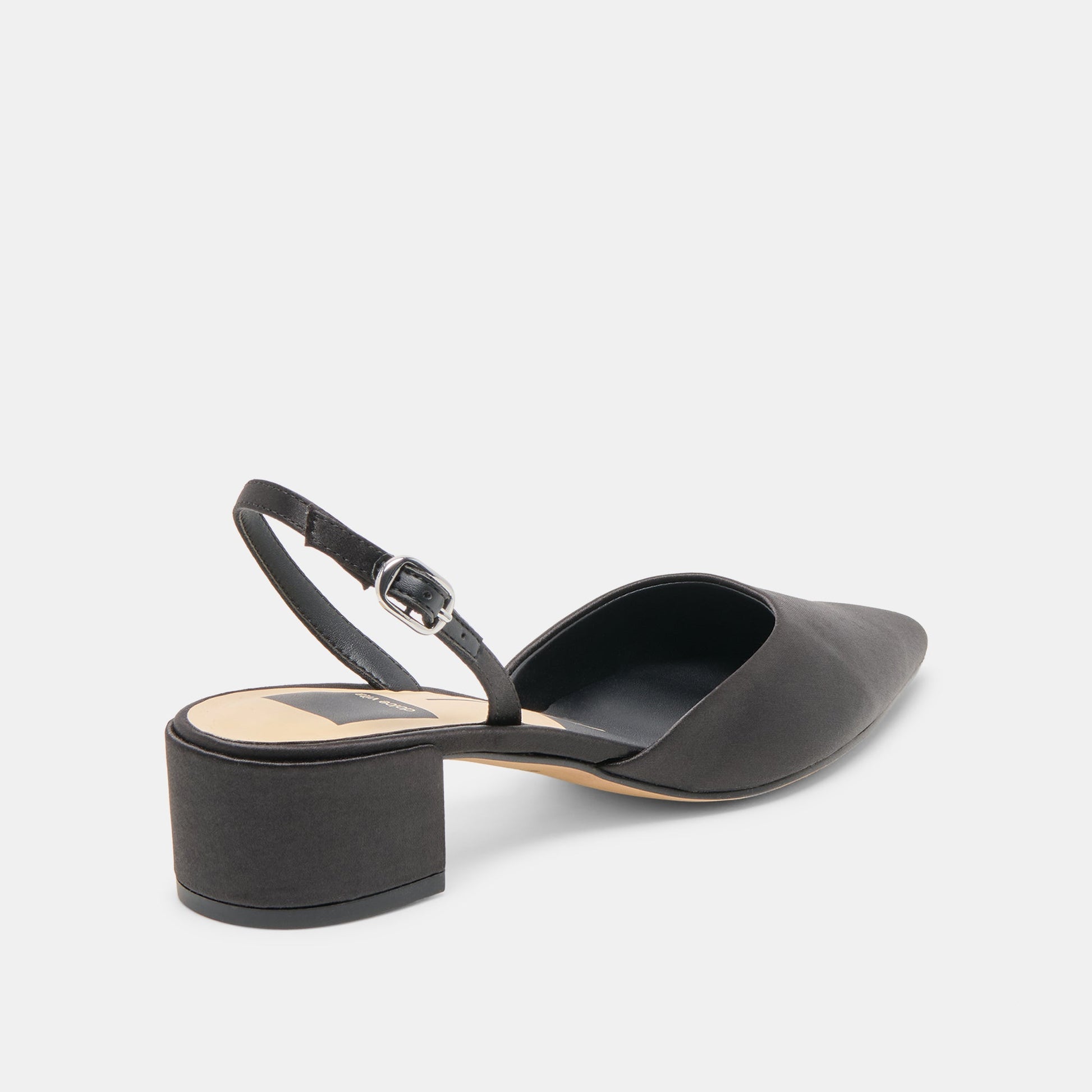 Carel Onyx Satin Heels Dolce Vita
