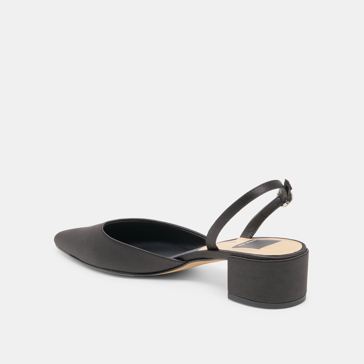 Carel Onyx Satin Heels Dolce Vita