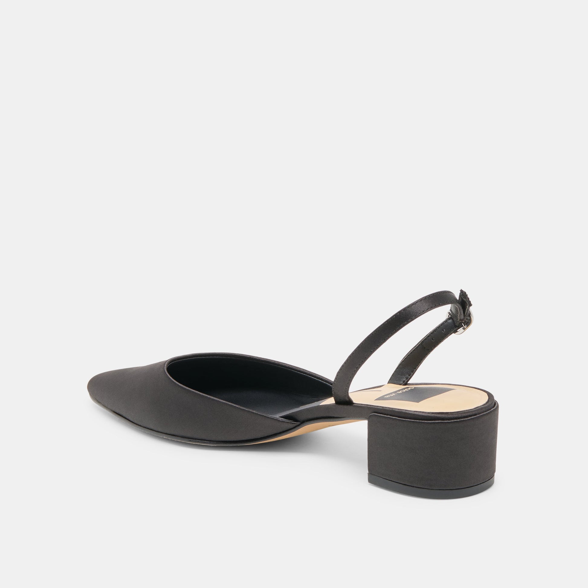 Carel Onyx Satin Heels Dolce Vita