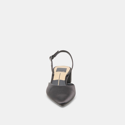 Carel Onyx Satin Heels Dolce Vita