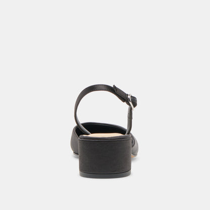 Carel Onyx Satin Heels Dolce Vita