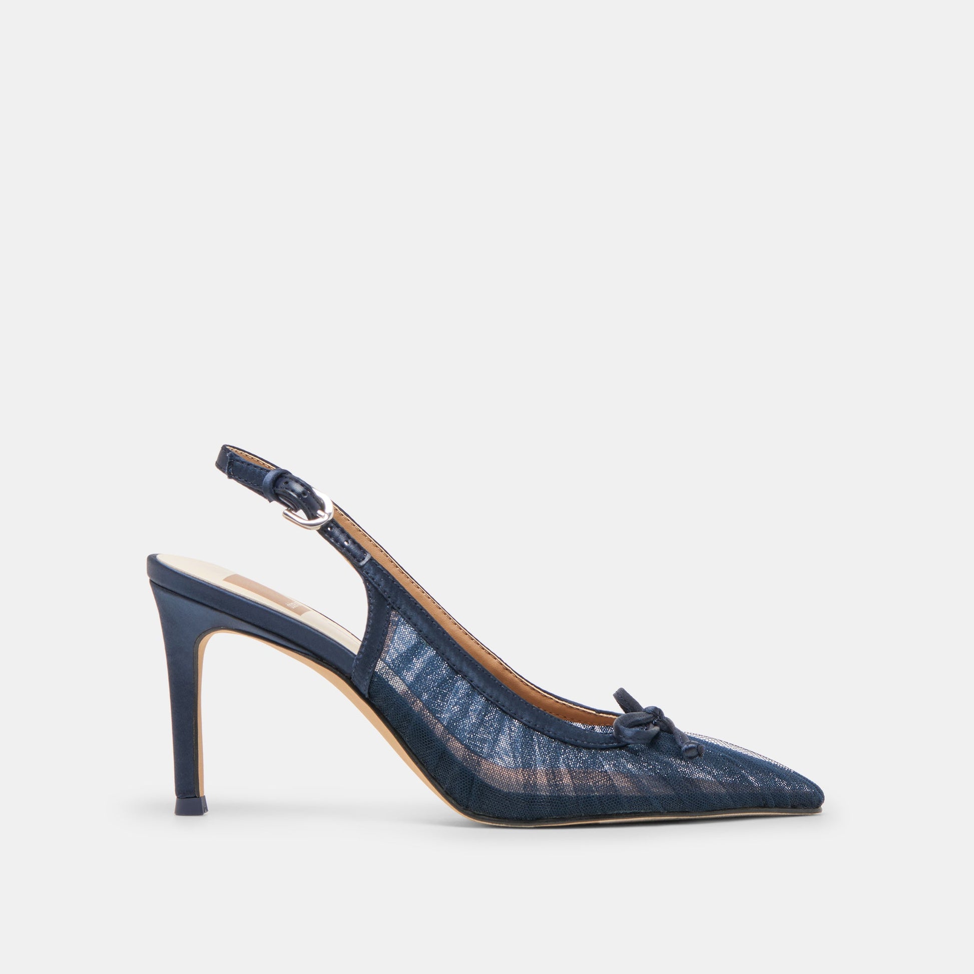 Yela Navy Tulle Heels Dolce Vita