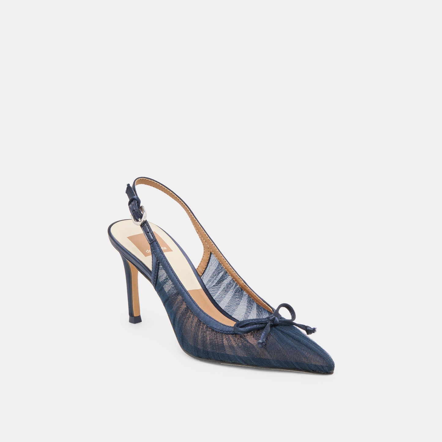 Yela Navy Tulle Heels Dolce Vita