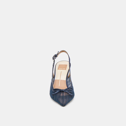 Yela Navy Tulle Heels Dolce Vita
