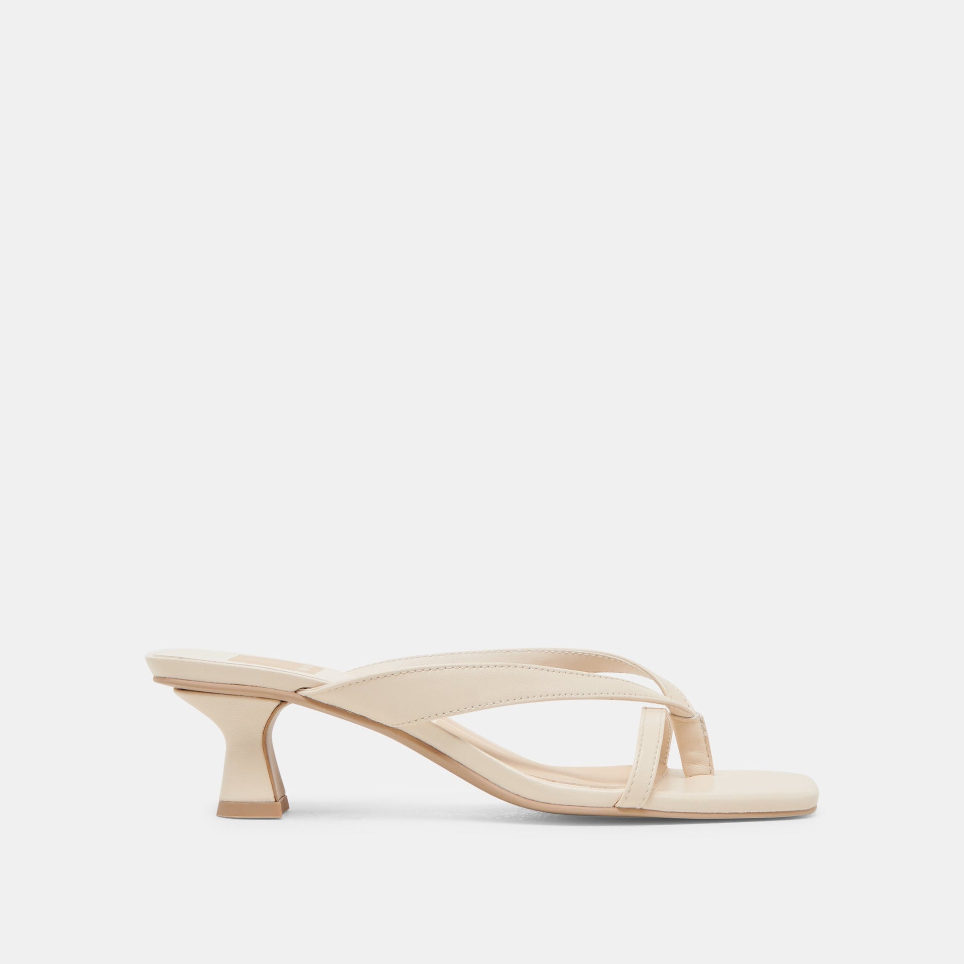 BREVEL HEELS BONE LEATHER Dolce Vita