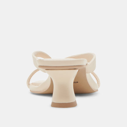 BREVEL HEELS BONE LEATHER Dolce Vita