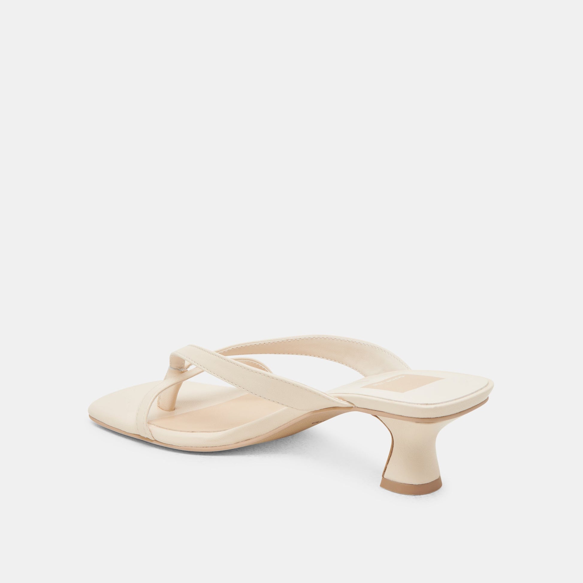 BREVEL HEELS BONE LEATHER Dolce Vita