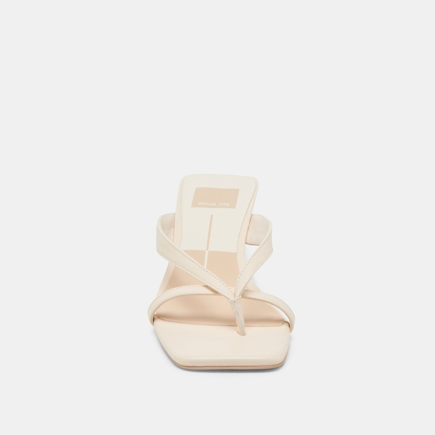 BREVEL HEELS BONE LEATHER Dolce Vita