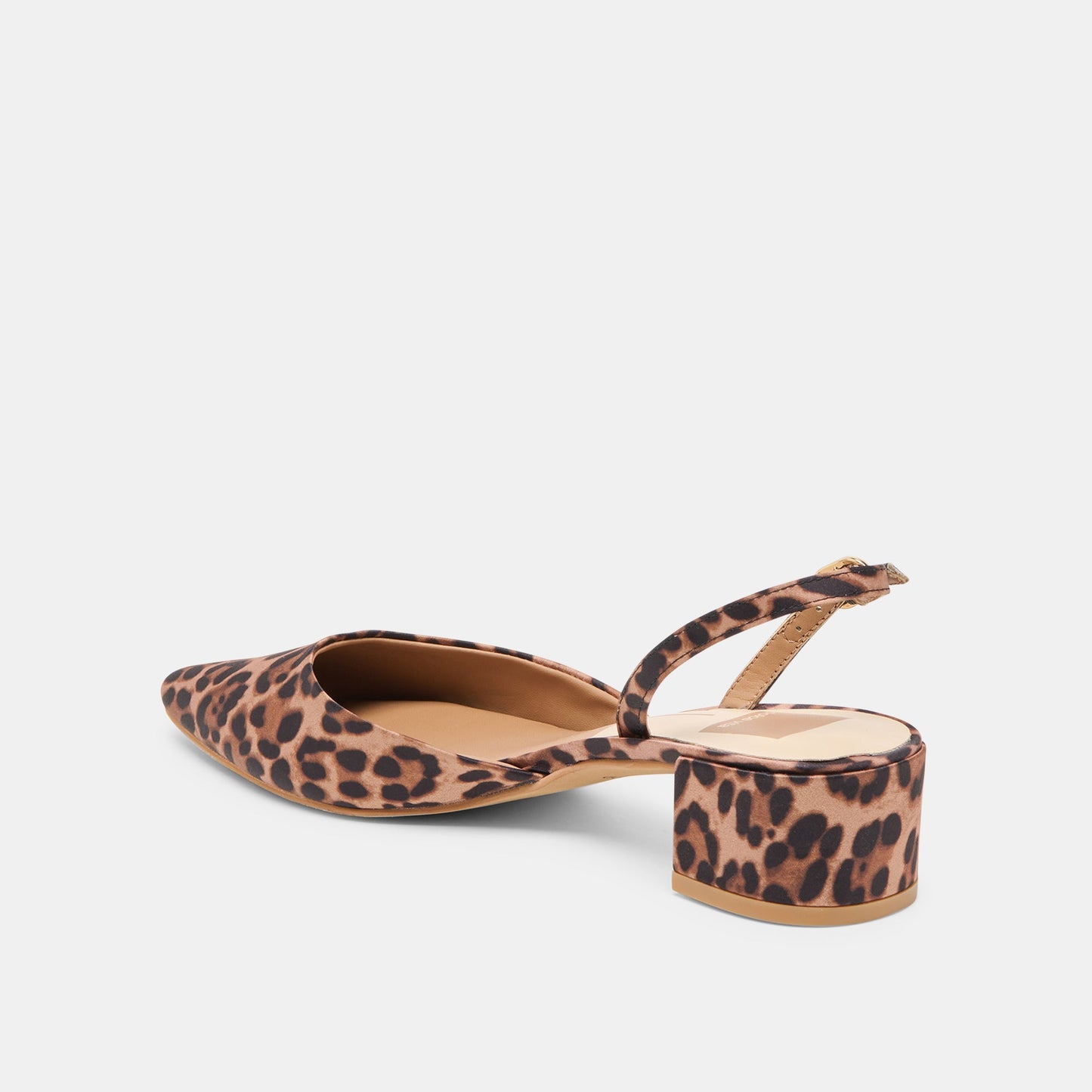 Carel Dk Leopard Satin Heels Dolce Vita