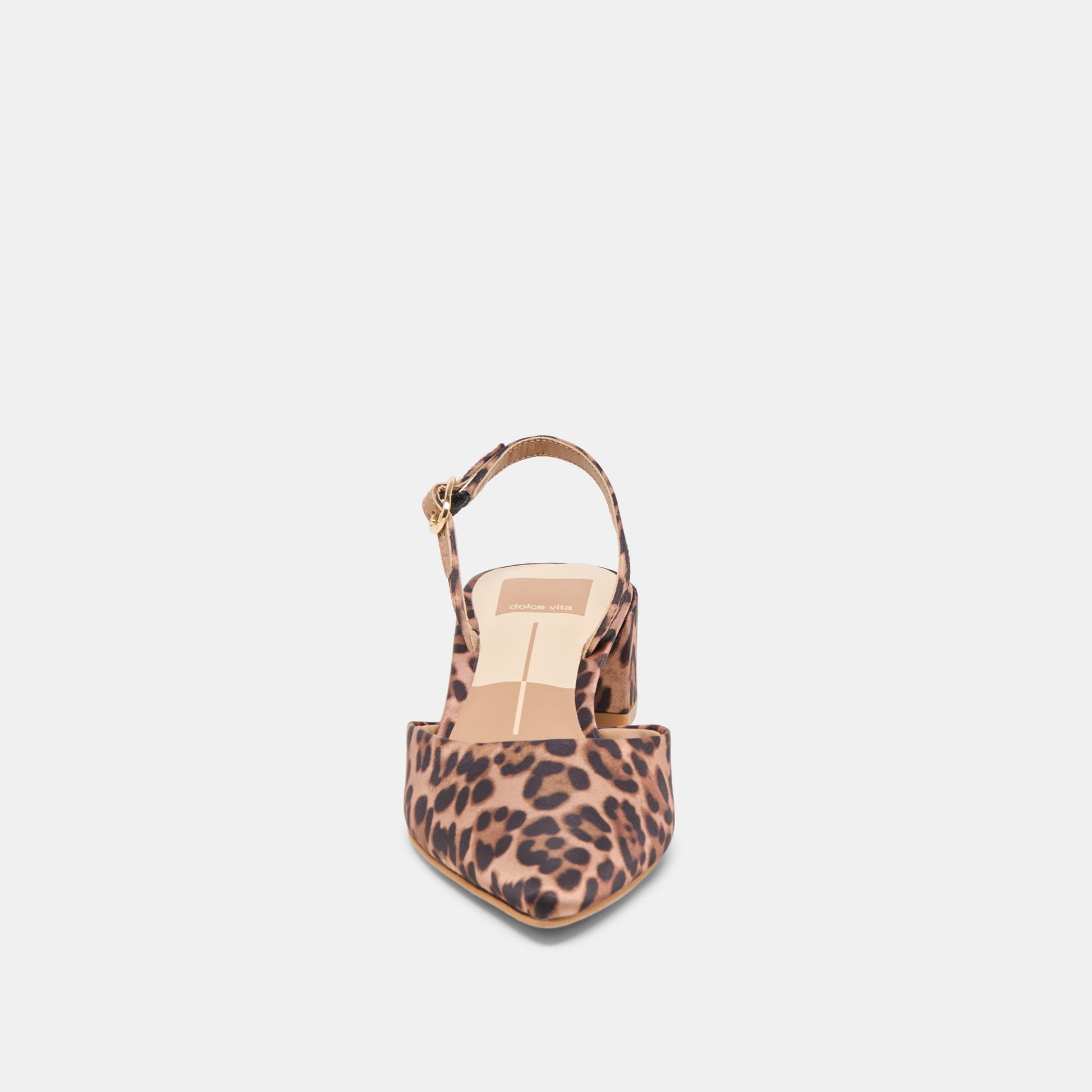 Carel Dk Leopard Satin Heels Dolce Vita