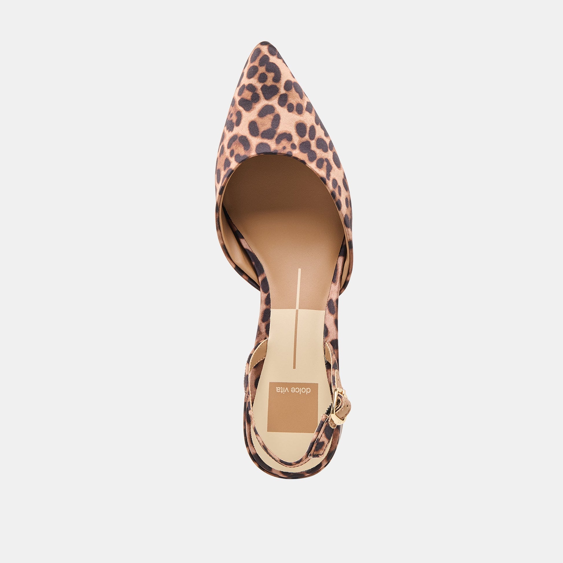 Carel Dk Leopard Satin Heels Dolce Vita