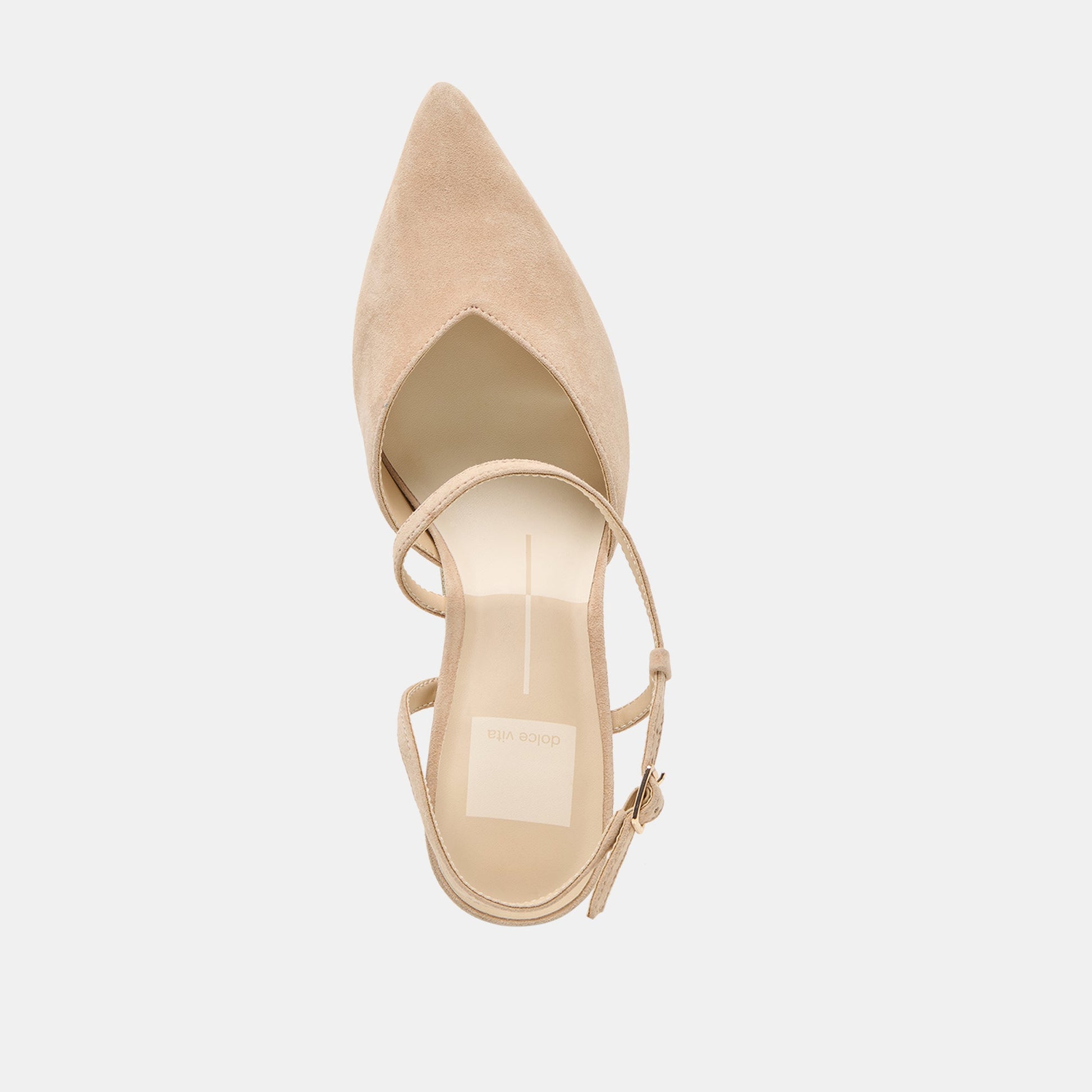 Kamra Camel Suede Heels Dolce Vita
