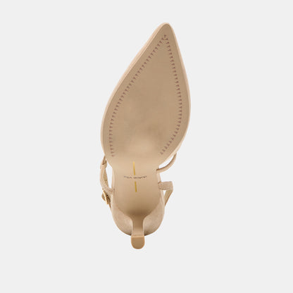 Kamra Camel Suede Heels Dolce Vita