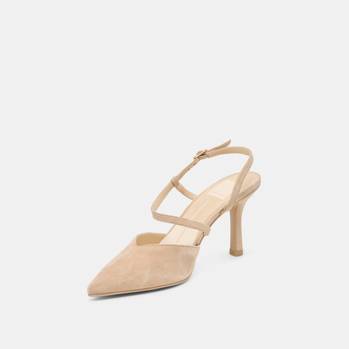 Kamra Camel Suede Heels Dolce Vita