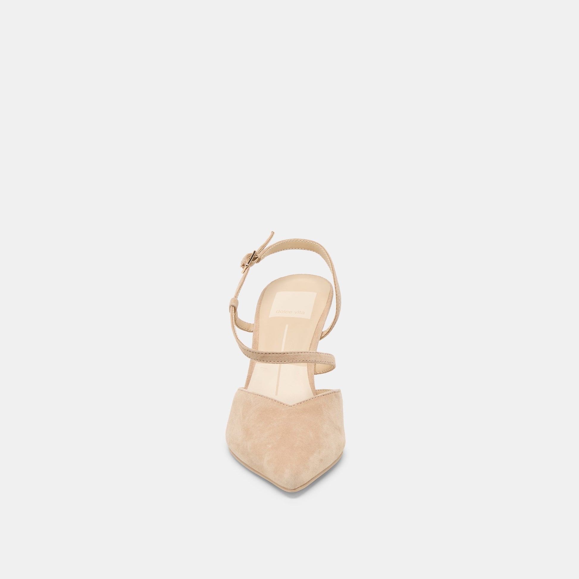 Kamra Camel Suede Heels Dolce Vita