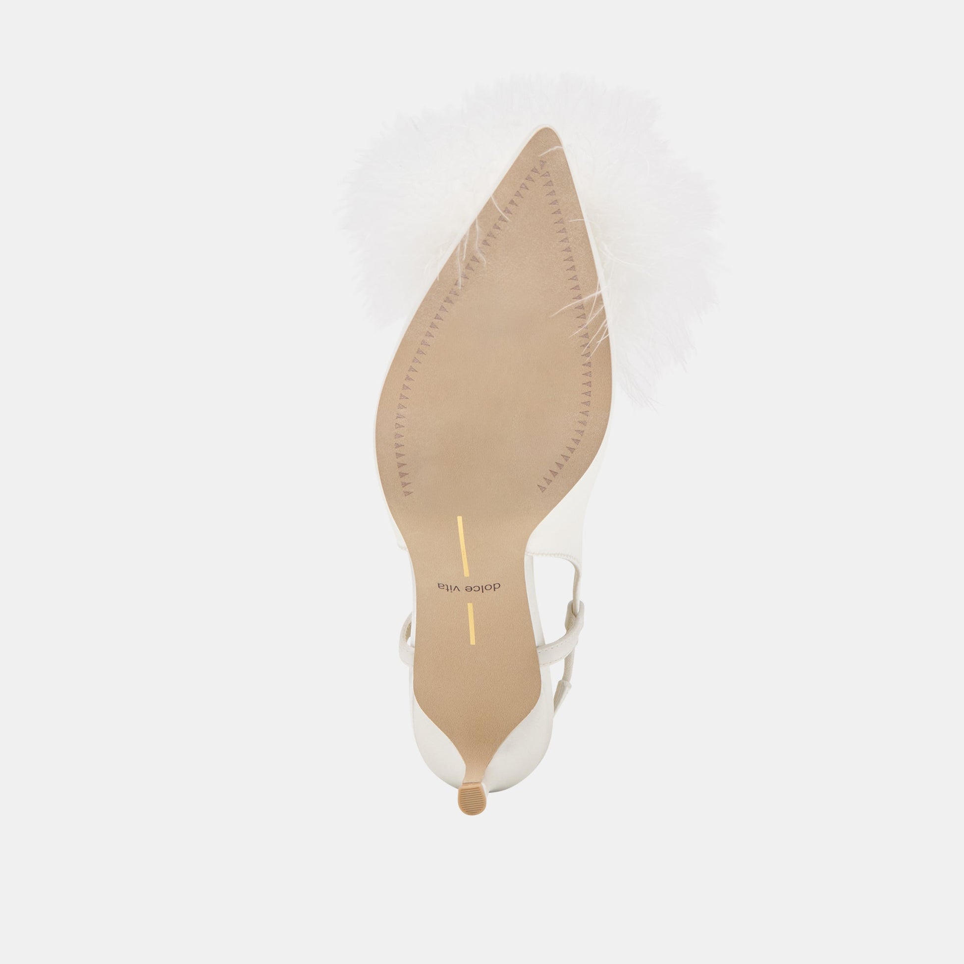 Kamy True White Satin Heels Dolce Vita