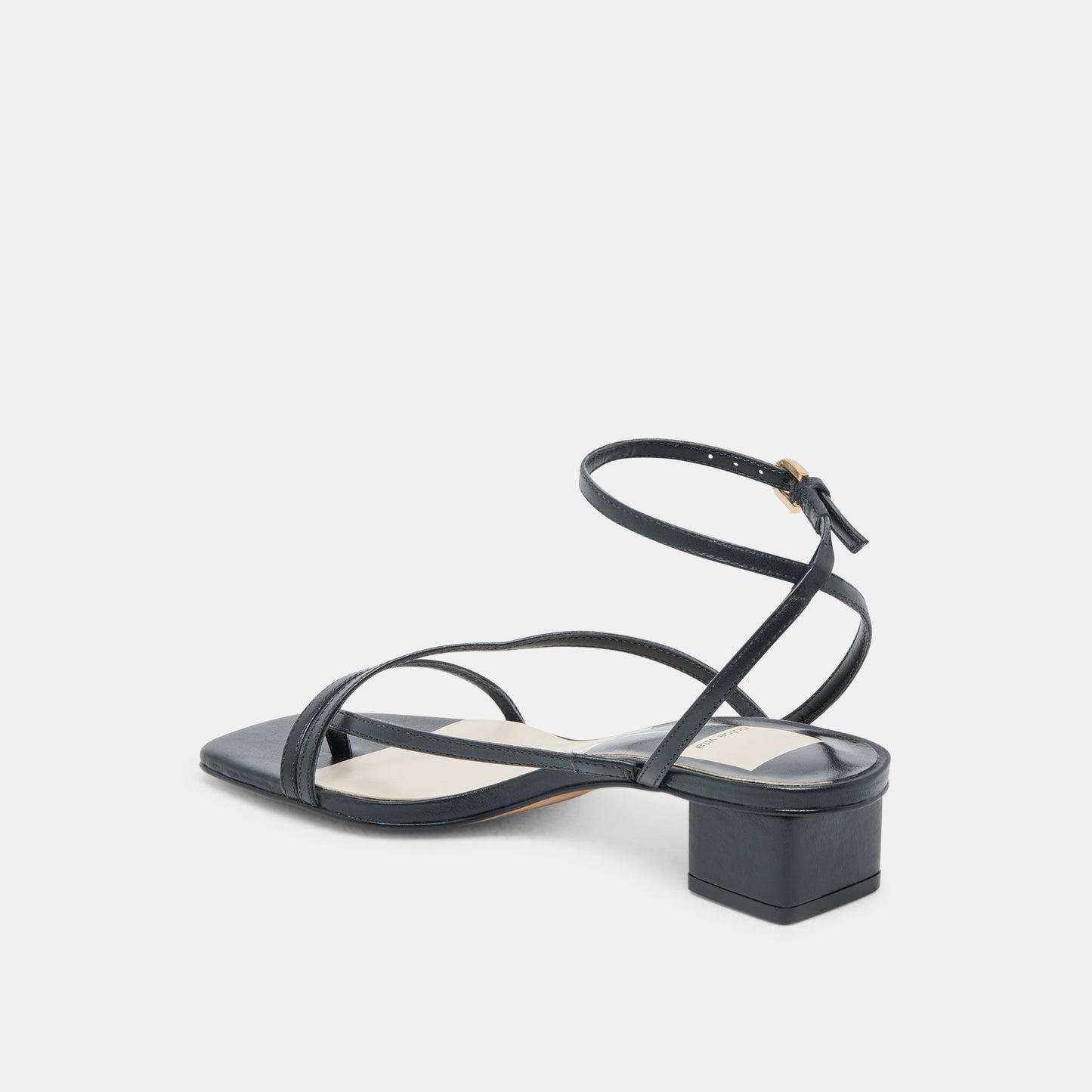 KARLOS SANDALS BLACK LEATHER Dolce Vita
