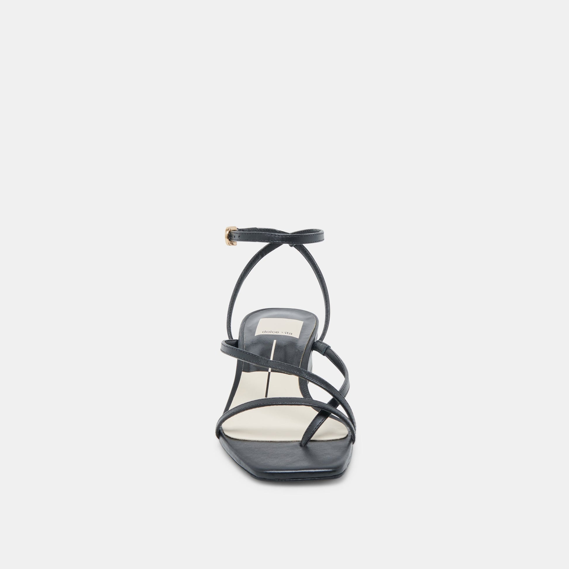 KARLOS SANDALS BLACK LEATHER Dolce Vita