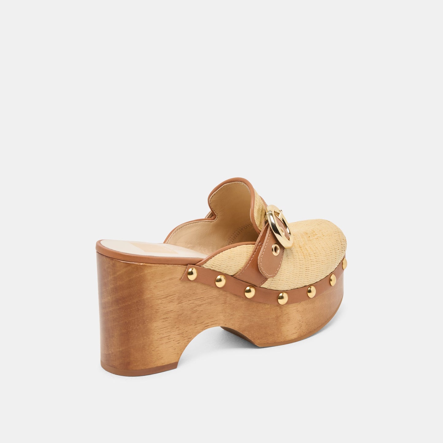 Debrah Lt Natural Raffia Clogs Dolce Vita