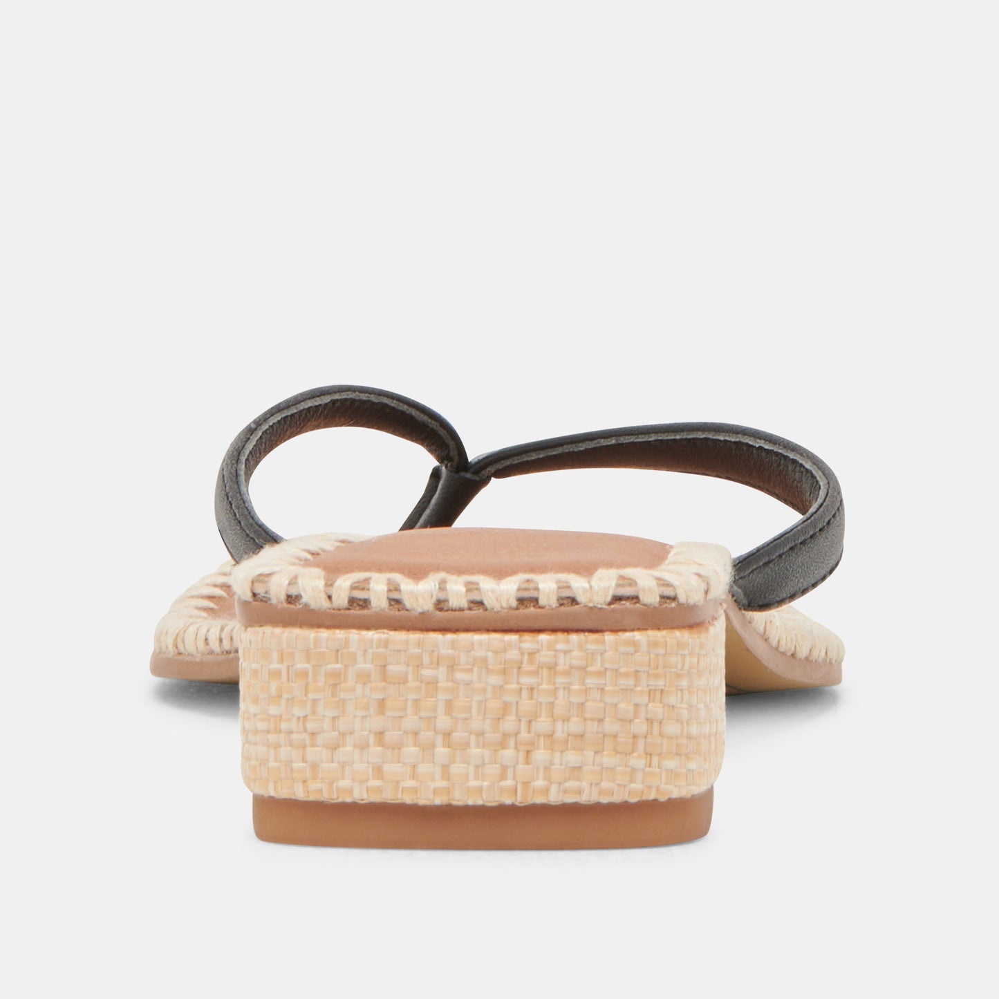 BARTY SANDALS BLACK LEATHER Dolce Vita