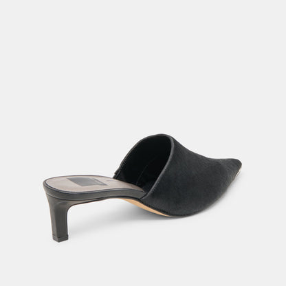 Lexy Nero Calf Hair Heels Dolce Vita