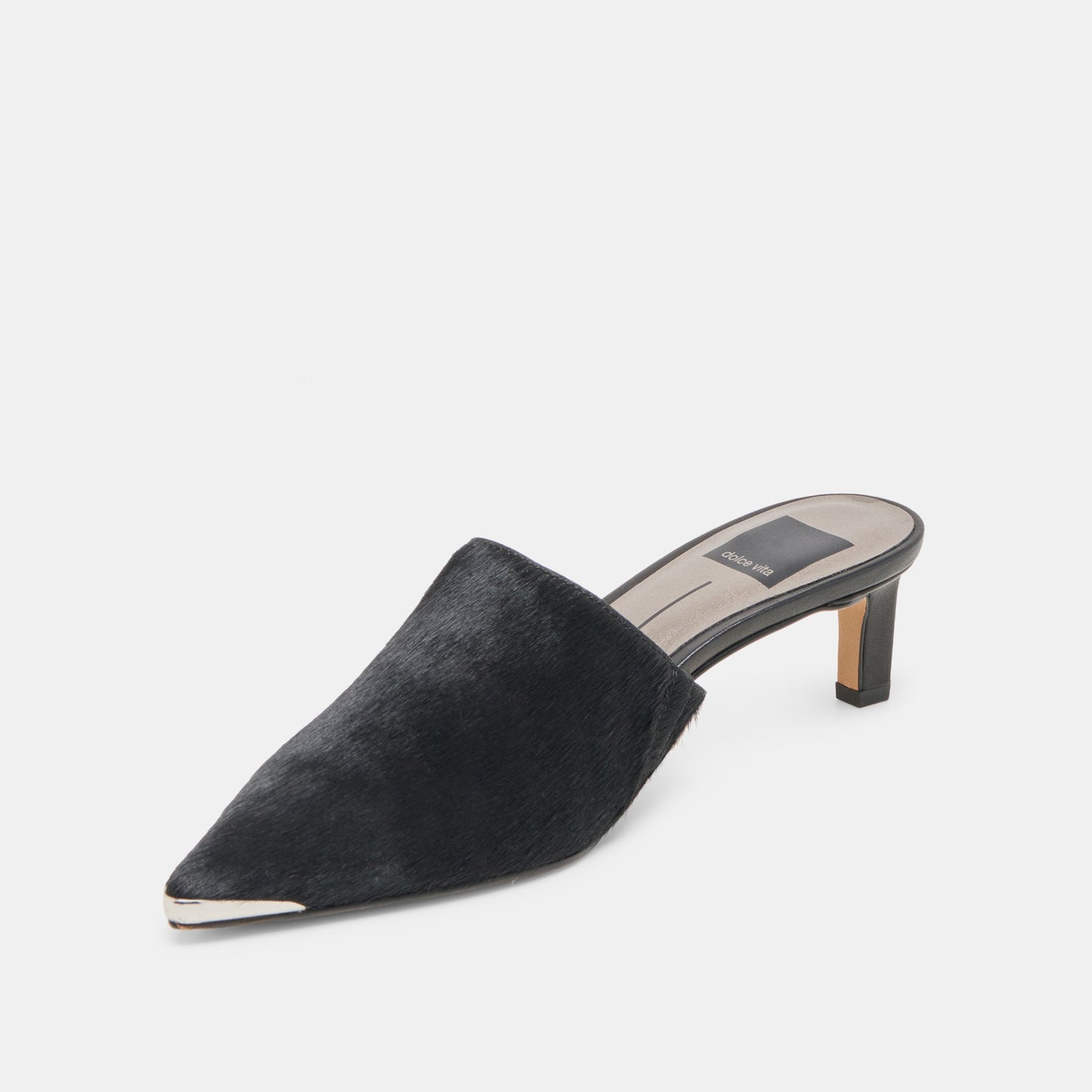 Lexy Nero Calf Hair Heels Dolce Vita