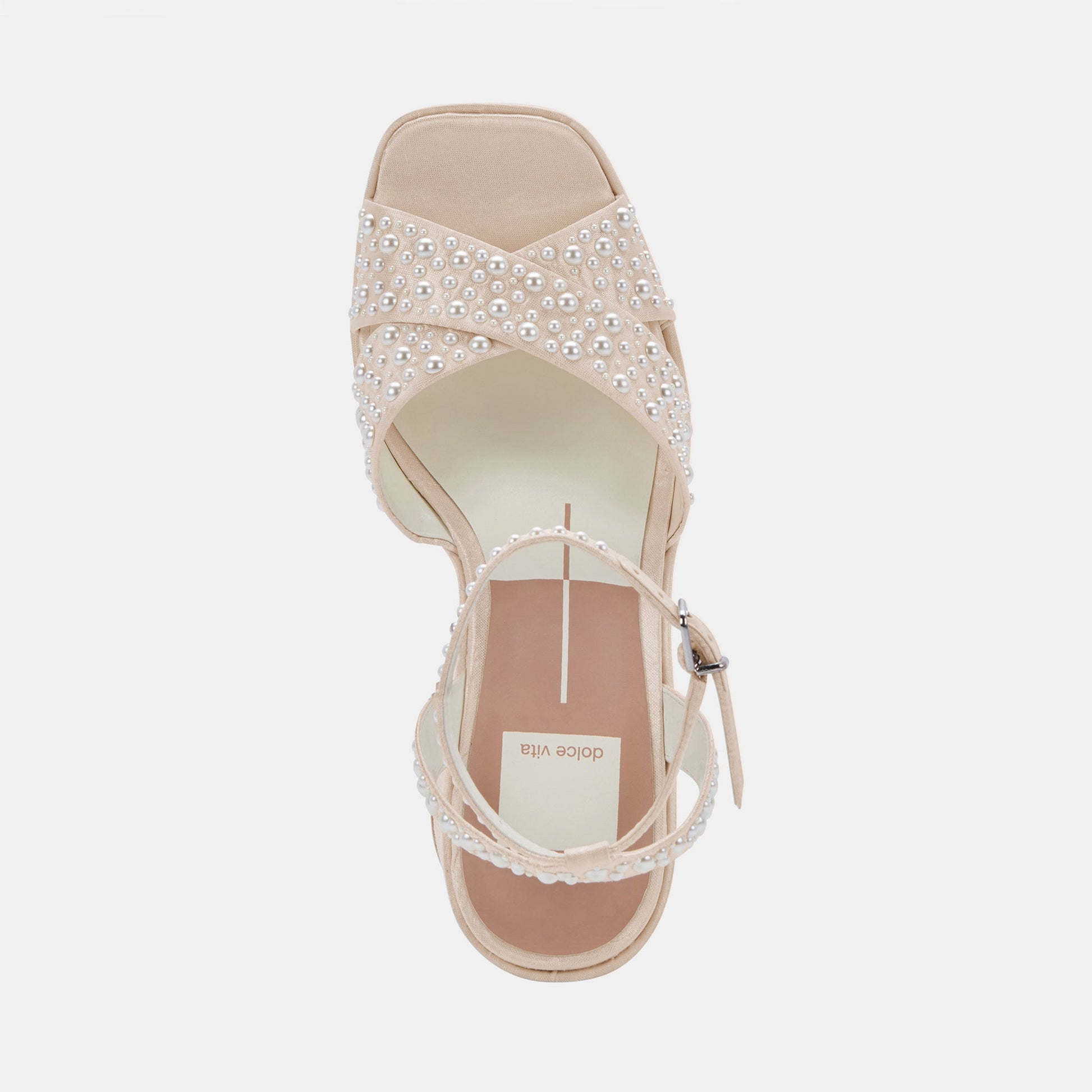 WESSI PEARL HEELS VANILLA PEARLS Dolce Vita